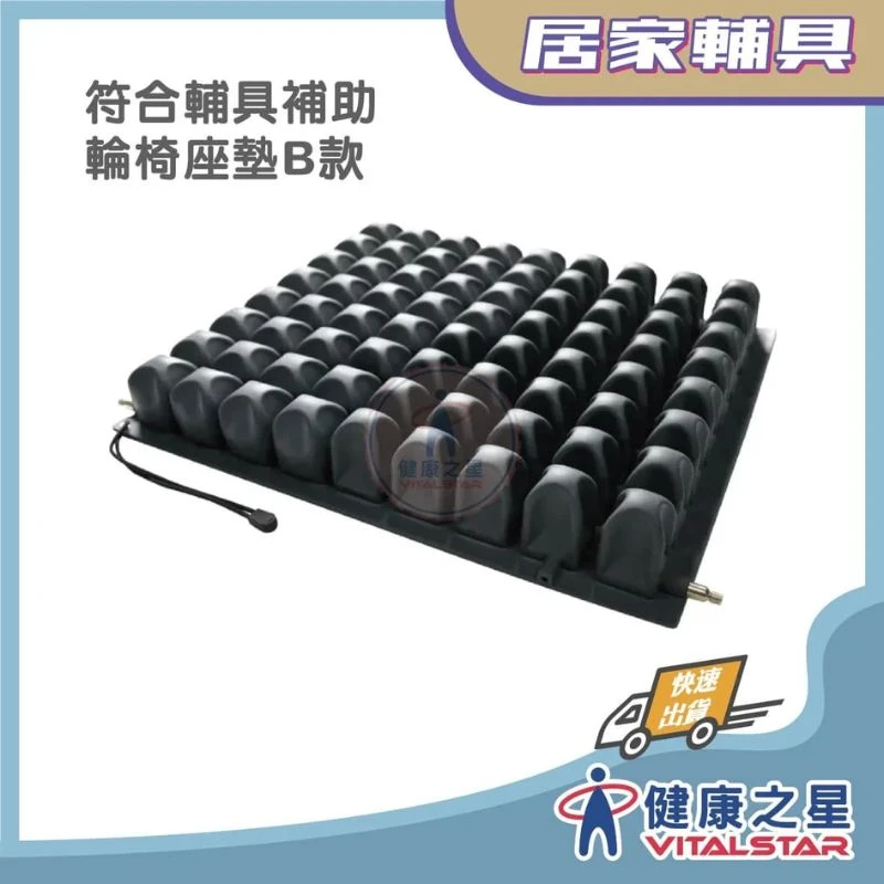 健康之星 減壓坐墊|淳碩 減壓坐墊 橡膠氣囊氣墊座TS-R06|橡膠坐墊 輪椅坐墊 減壓坐墊