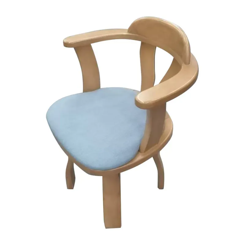 旋轉餐椅 樂齡家具/適老家具/長輩餐椅/無輪旋轉椅/起身輔助椅/實木扶手椅