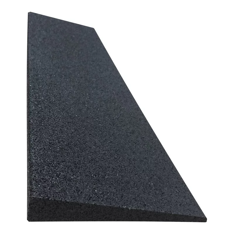 斜坡磚 長60CM*寬(面)16*高0.5/2.5 (黑色) 可依門寬需求自行裁切