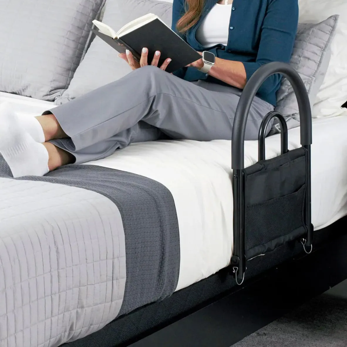 【Stander】簡便式床用扶手(型號5000)