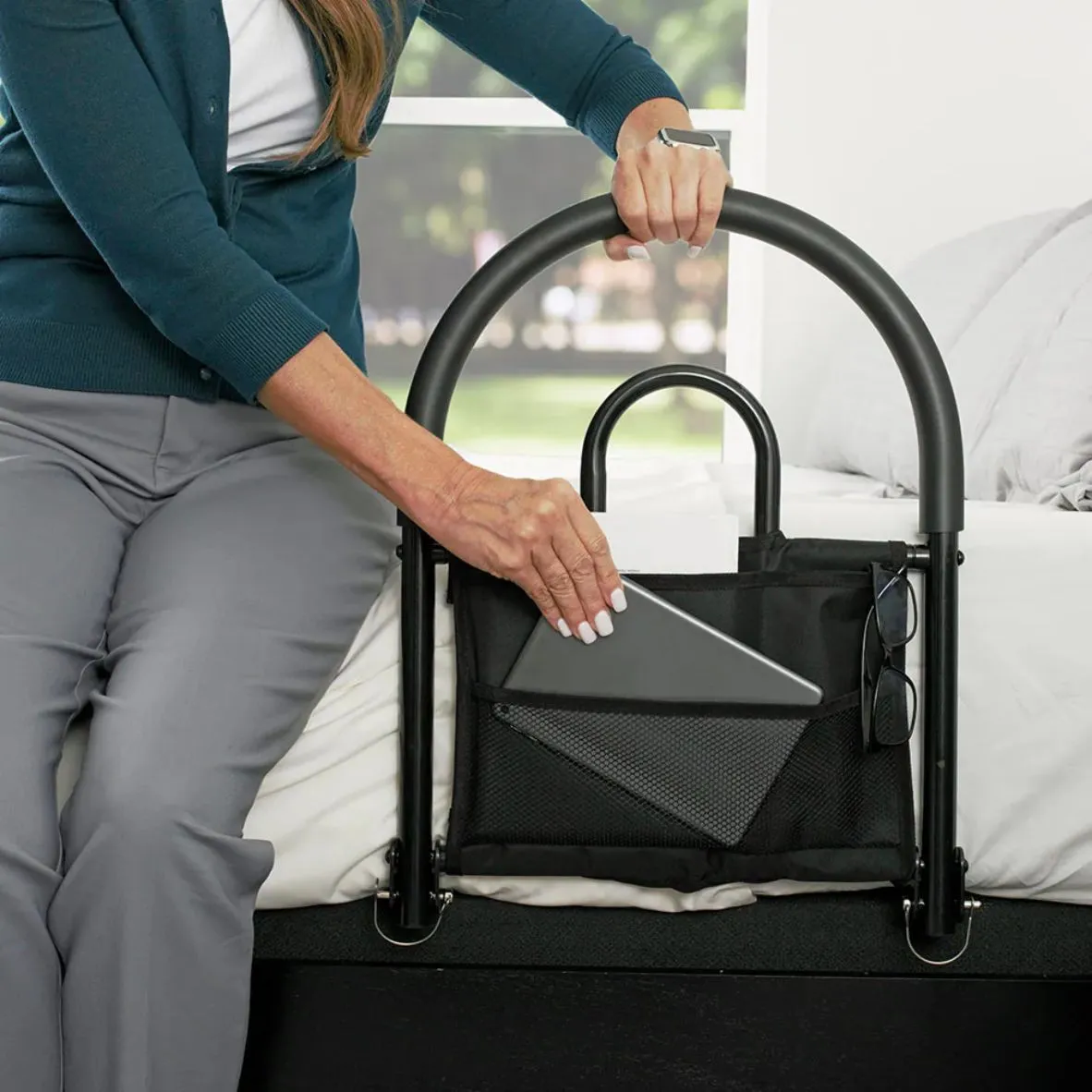 【Stander】簡便式床用扶手(型號5000)