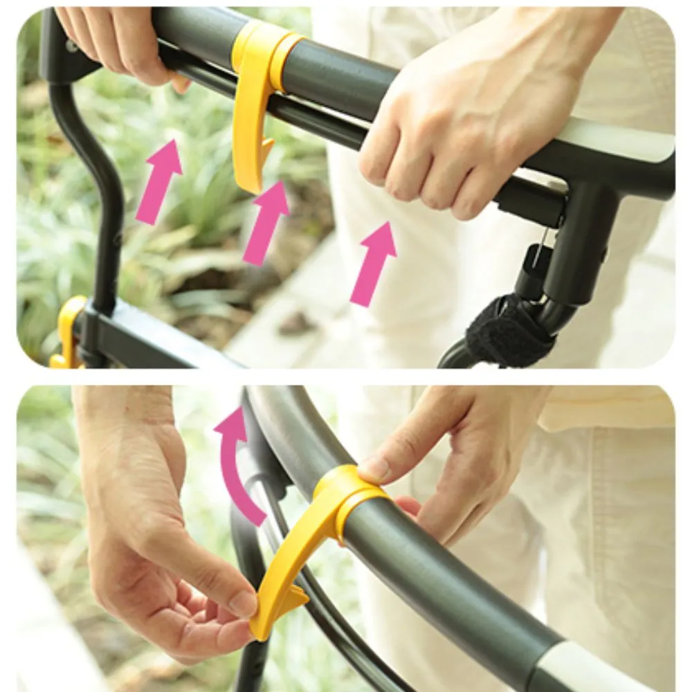 【L'elan】Freedom 103 健康散步車 黑底玫瑰 Lumi