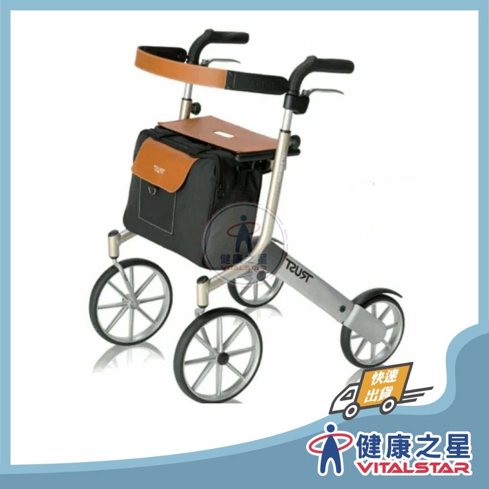 【TRUST CARE】Let's Go Out 戶外型散步推車(含安全背帶+購物袋)