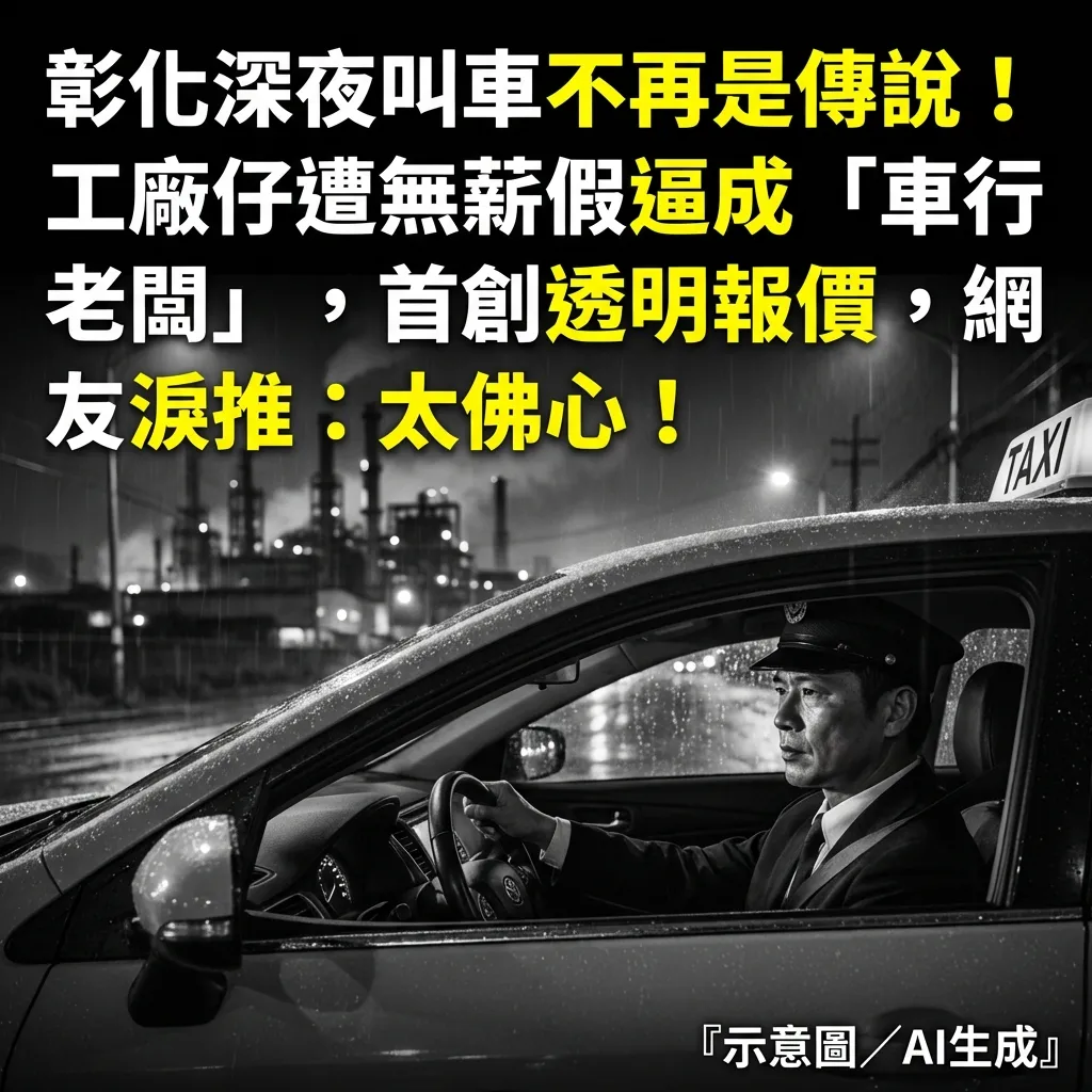 彰化鄉親注意！半夜叫車不再是都市傳說？