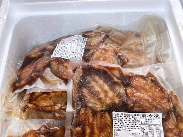 日式蒲燒鯛魚腹排