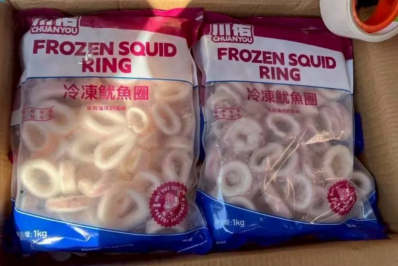 嚴選帶皮魷魚圈1000g