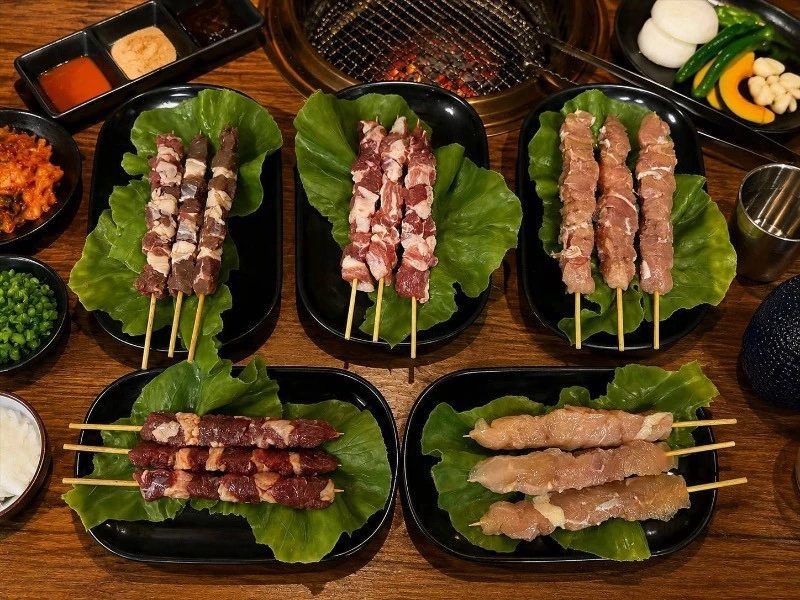 中秋限定 最強烤肉串組 五種口味