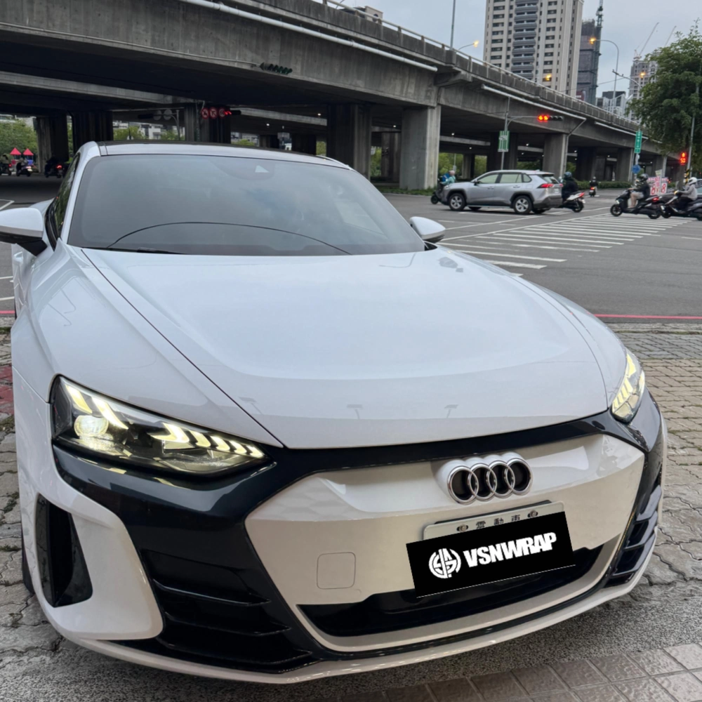 全車改色｜Audi E-tron GT ｜亮面白