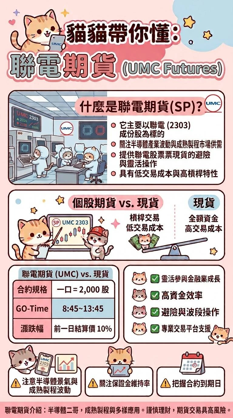 【聯電期貨】保證金一口多少錢? 合約規格、交易稅、手續費