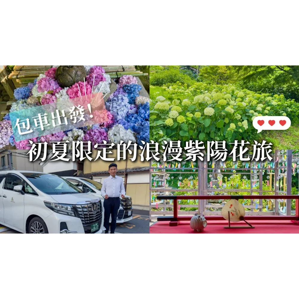 包車出發！初夏限定的浪漫紫陽花旅｜王先生包車-京都包車/京都包車旅遊
