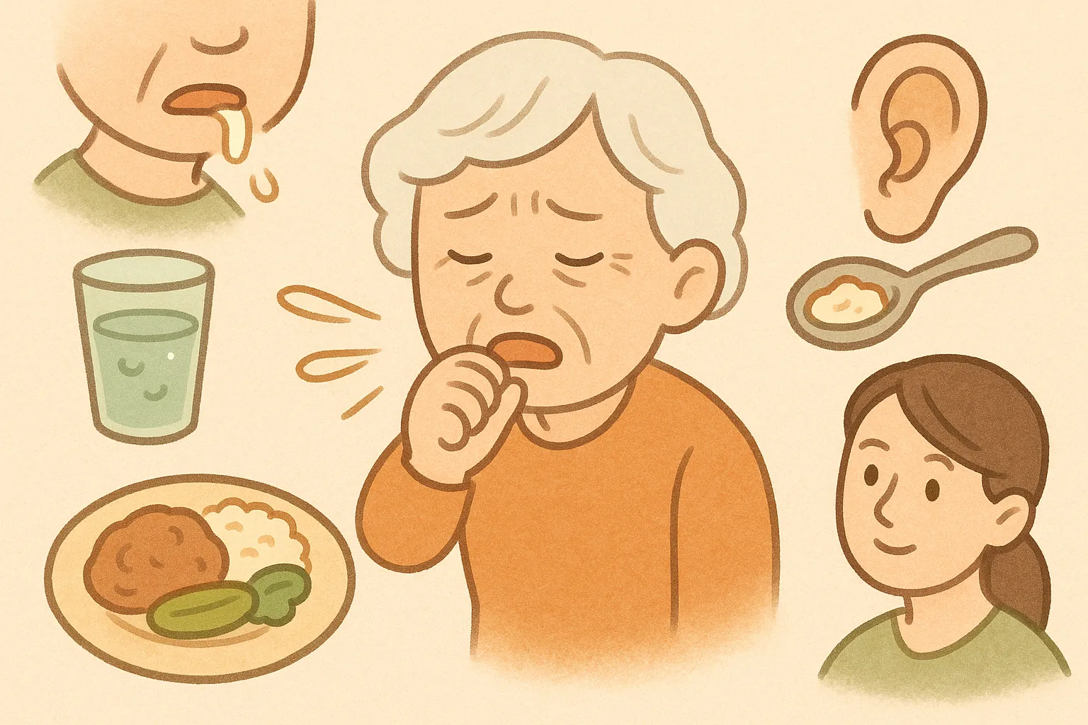 如何減少嗆到？長輩嗆咳防範：提升進食安全的關鍵-台北居家看護申請/新店居家看護申請