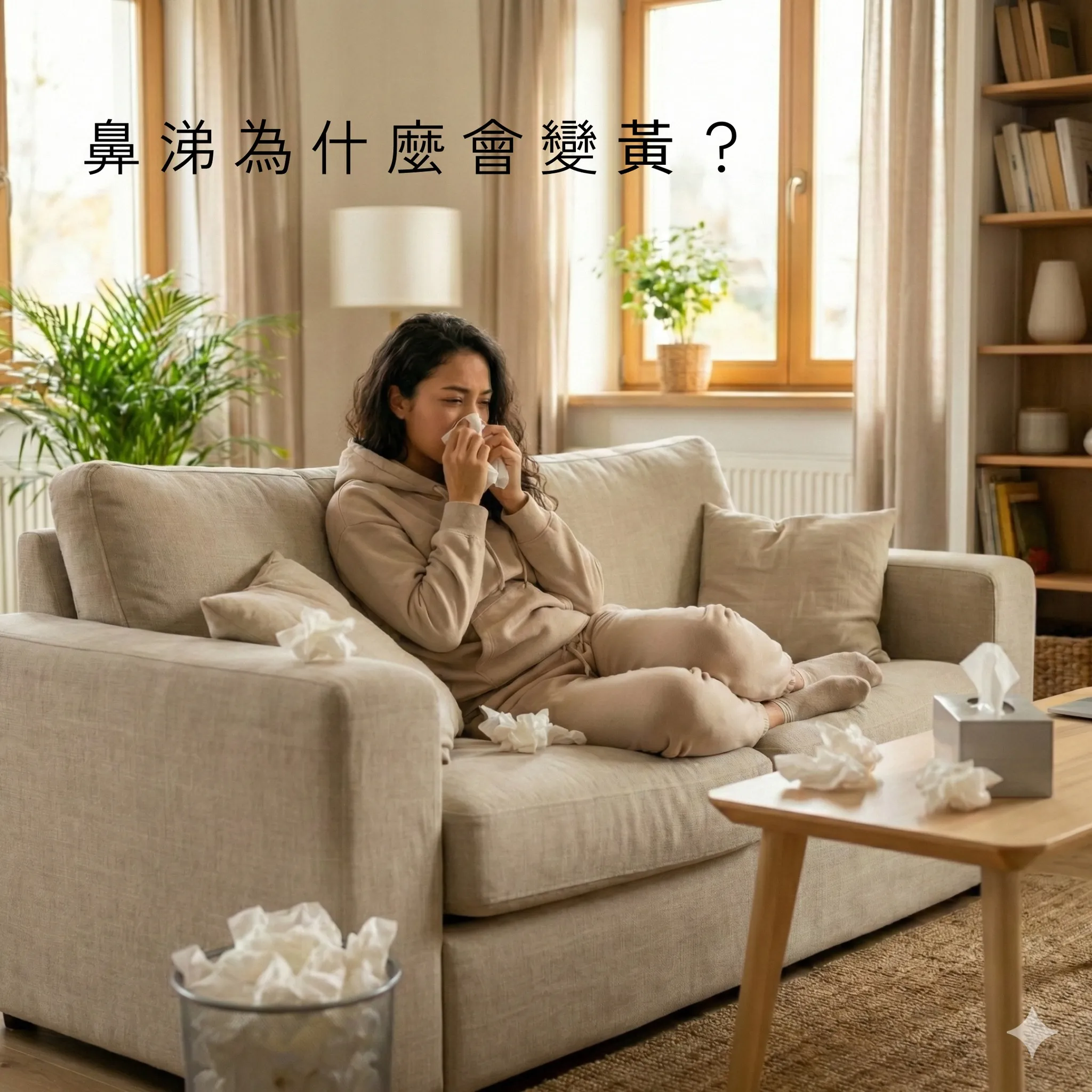 鼻涕為什麼會變黃？ - 桃園耳鼻喉科｜龜山區耳鼻喉科