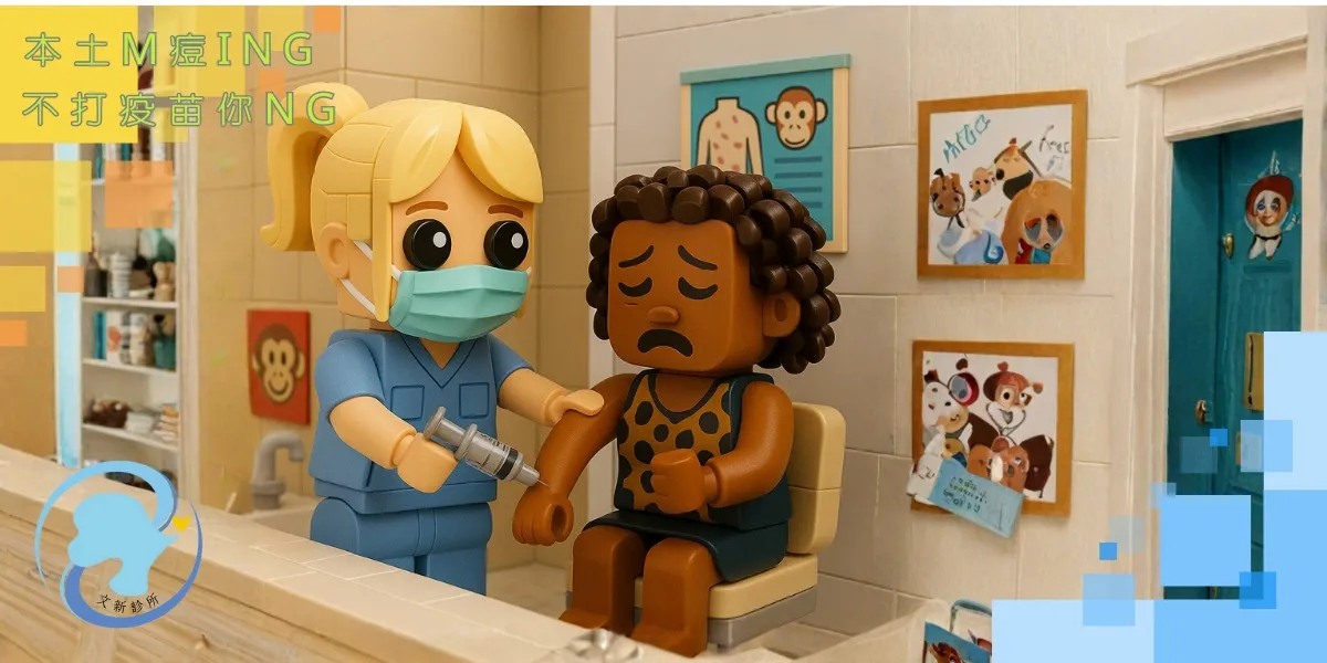 【M痘疫情持續！哪些人一定要接種？症狀怎麼判斷？】