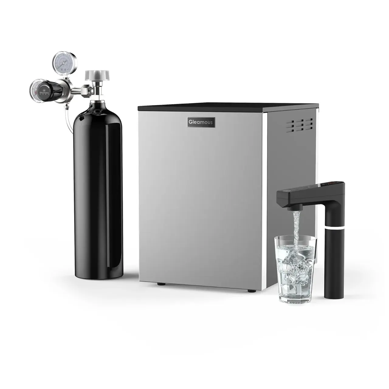 【Gleamous格林姆斯】CK900櫥下型觸控式氣泡水機