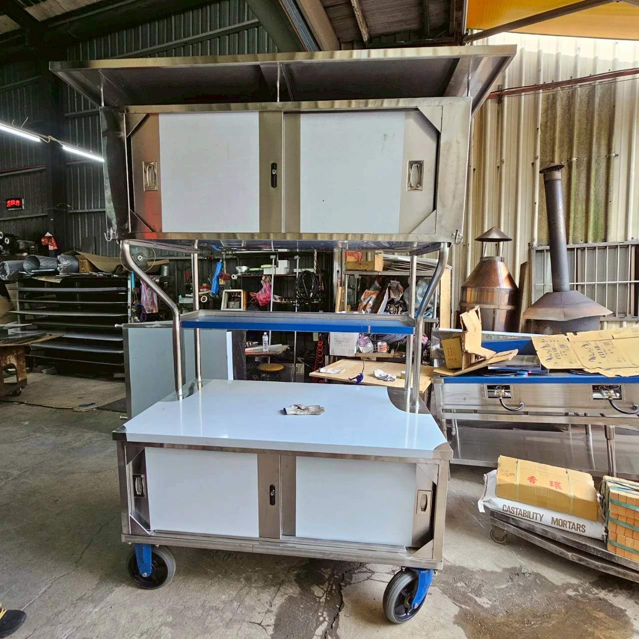 客製化餐車車台