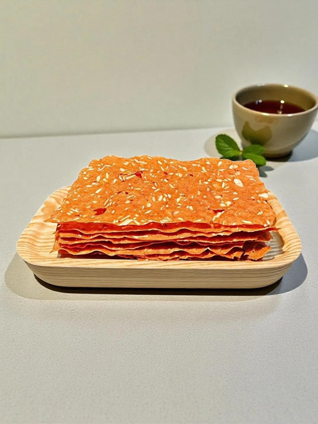 杏仁原味脆片肉紙