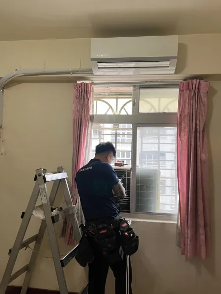 富士通變頻冷暖氣機安裝