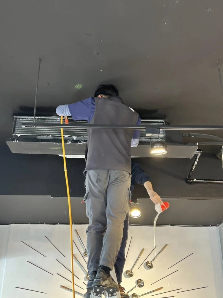 桃園區吊隱式冷氣保養/中壢區冷氣移機