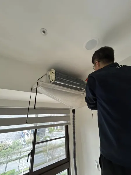 富士通變頻冷暖氣機安裝