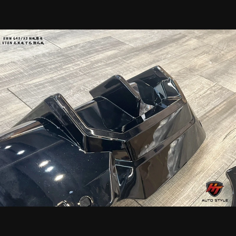 G45/X3專用 VTEN後下巴含左右亮黑定風翼