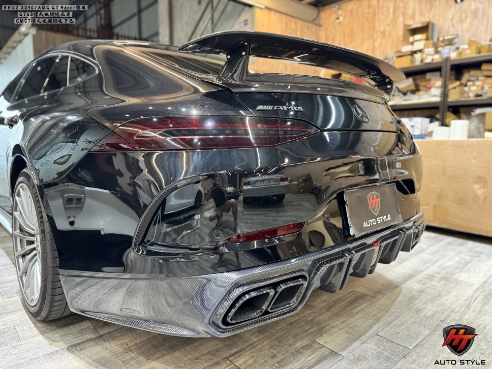 BENZ賓士 X290/AMG GT43/4-Door 後下巴、尾翼