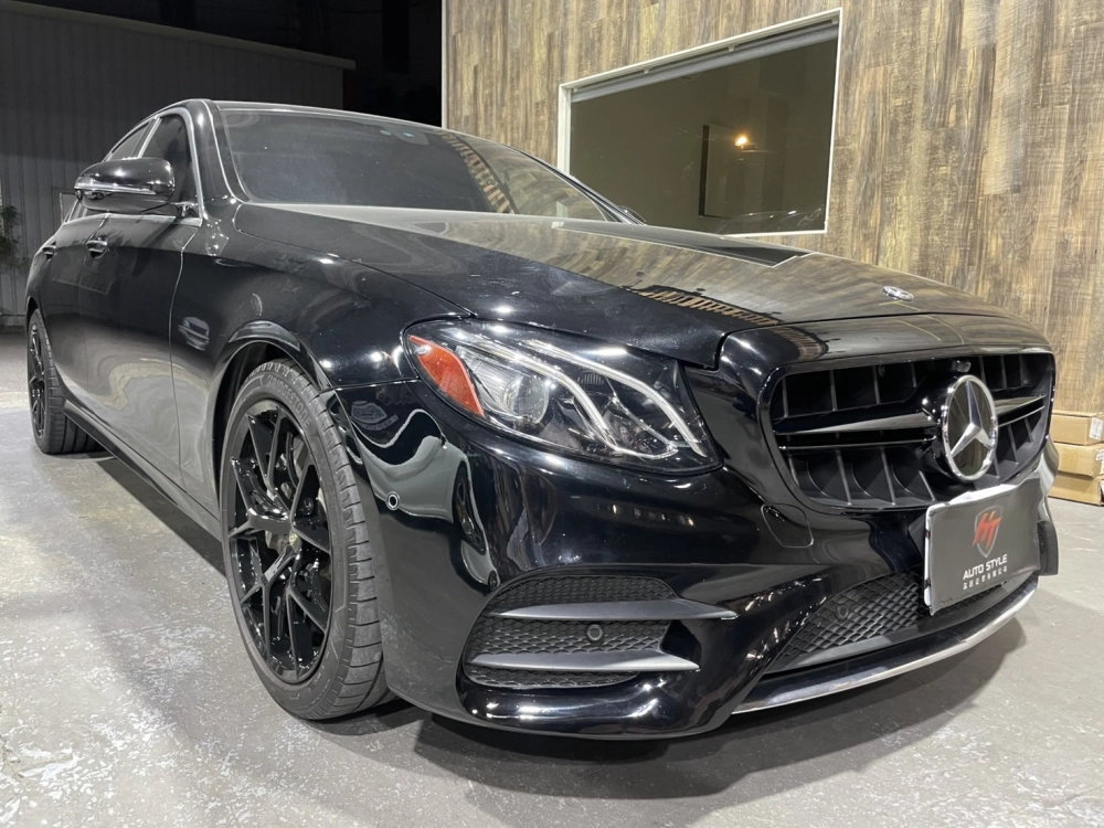 Benz w213水箱罩改裝