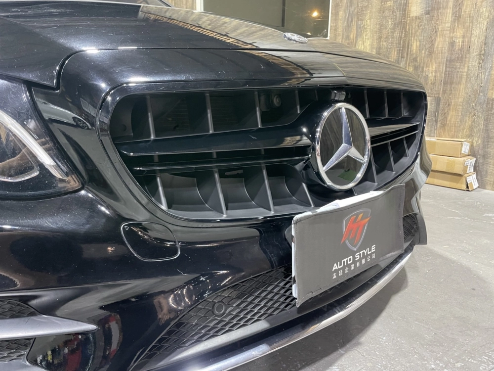 Benz w213水箱罩改裝