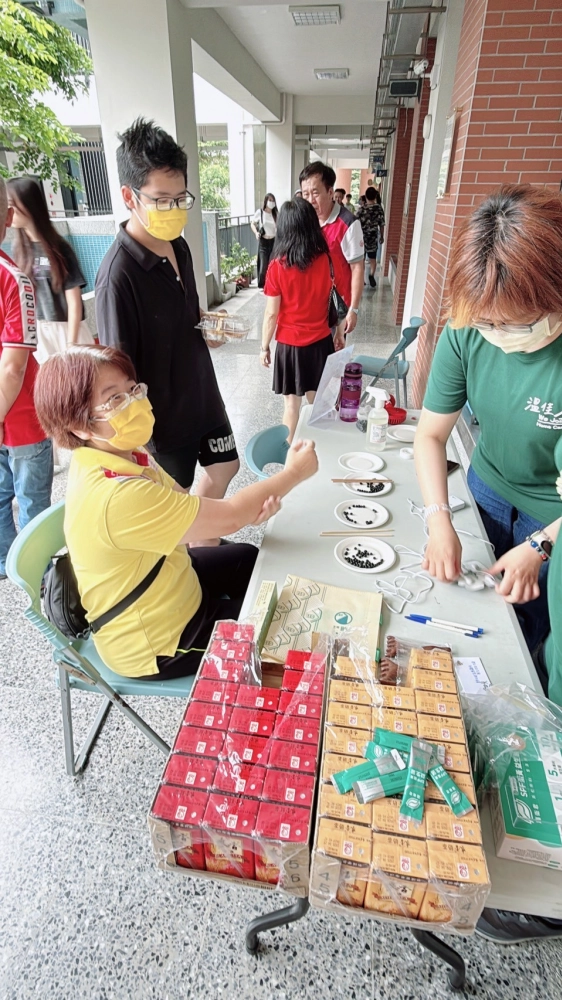 【114年5月】田中高中園遊會-顫豆人生體驗所 #彰化長照機構 #員林長照機構 #長照3.0 #長照服務