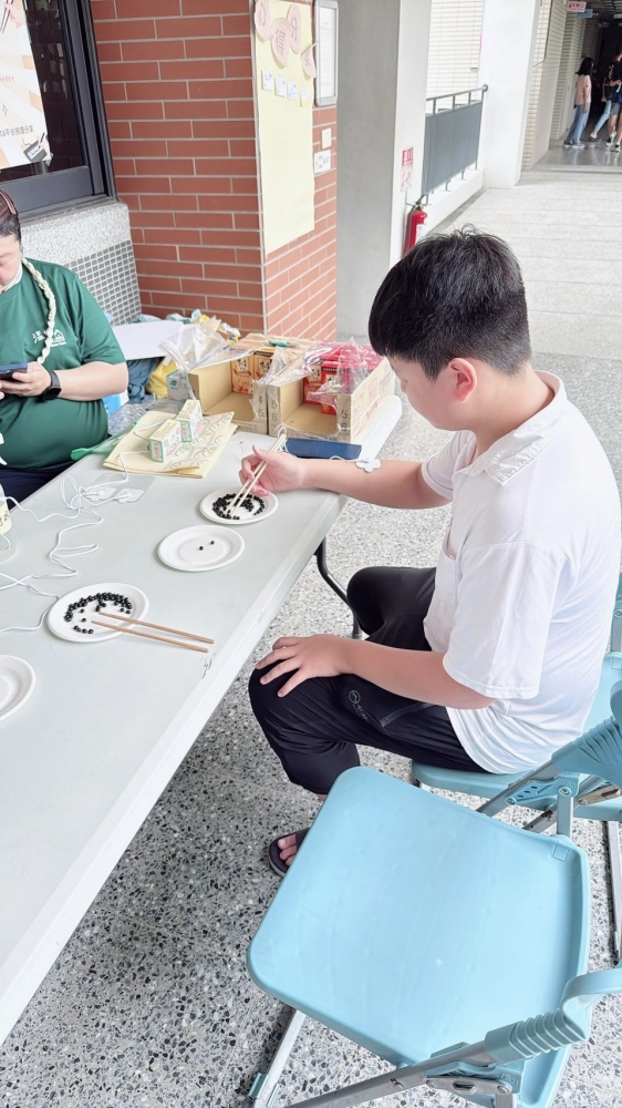 【114年5月】田中高中園遊會-顫豆人生體驗所 #彰化長照機構 #員林長照機構 #長照3.0 #長照服務