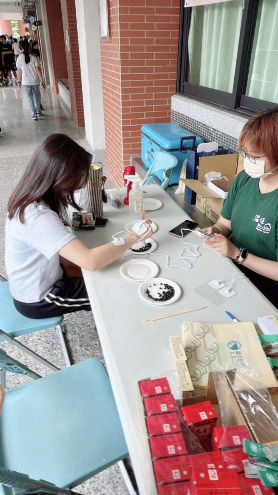 【114年5月】田中高中園遊會-顫豆人生體驗所 #彰化長照機構 #員林長照機構 #長照3.0 #長照服務