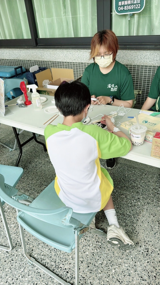 【114年5月】田中高中園遊會-顫豆人生體驗所 #彰化長照機構 #員林長照機構 #長照3.0 #長照服務