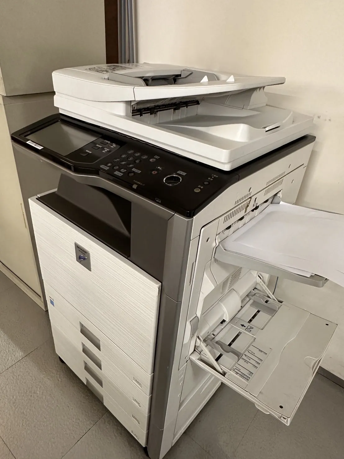 新北市汐止區 製造業 租賃機型：SHARP MX-M503N 合作期間：20年