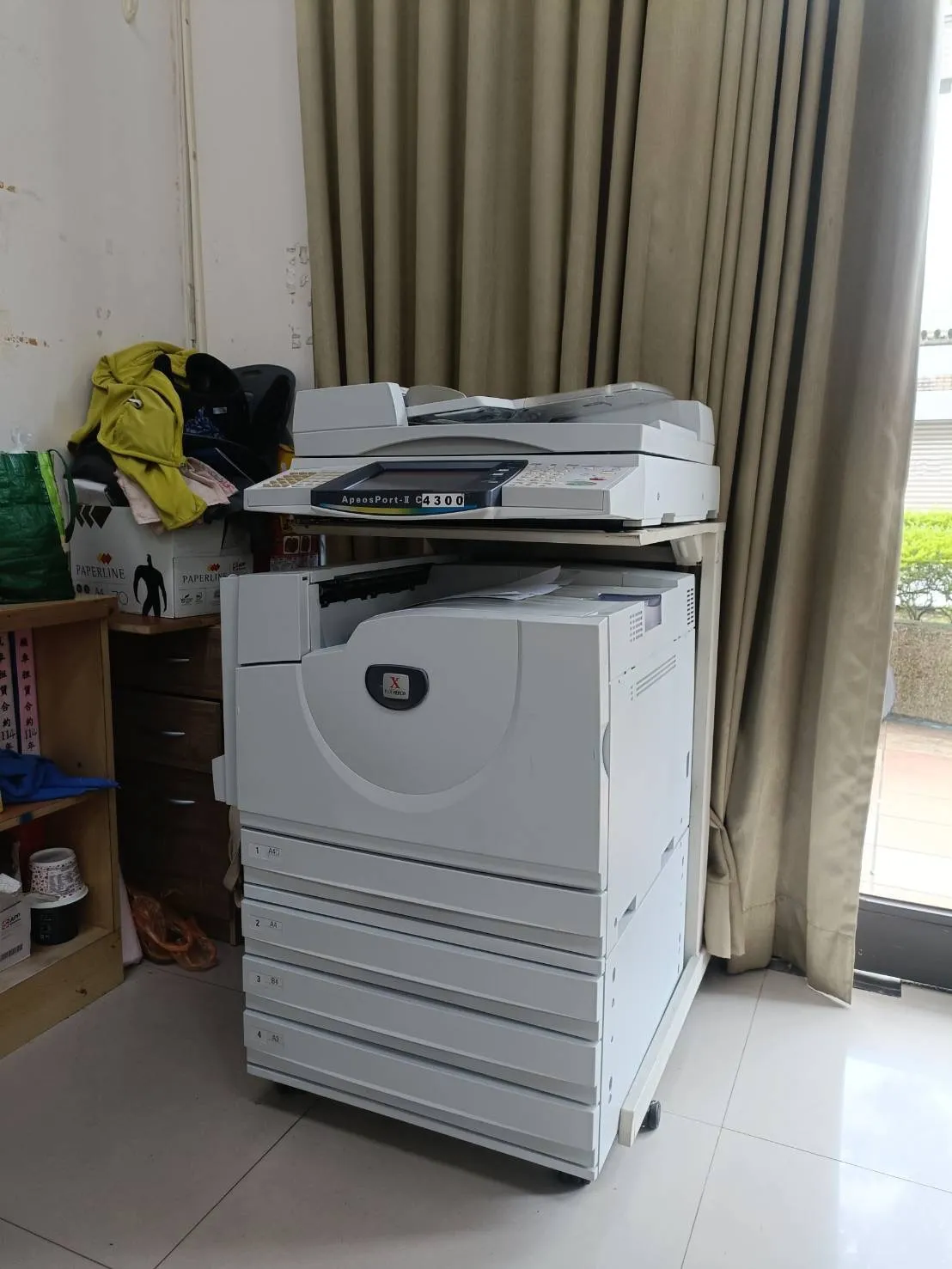 新北市新店區 社區管委會 租賃機型：FUJI XEROX II-C4300 合作期間：16年