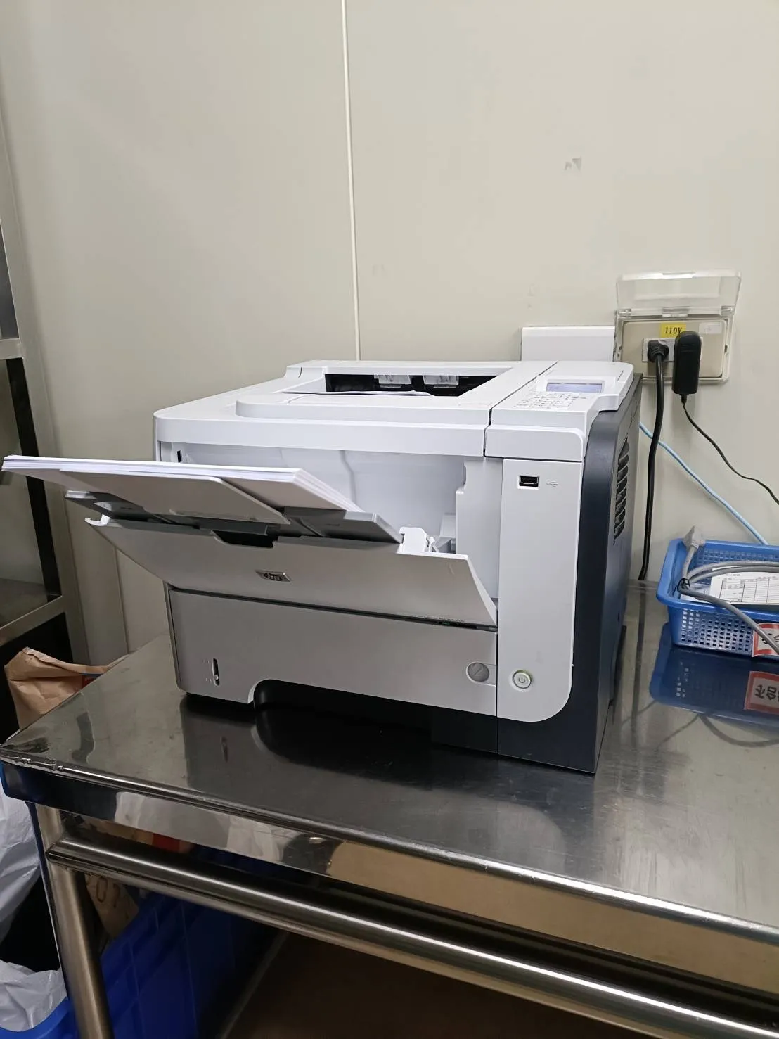 新北市汐止區製造業 租賃機型：HP P3015DN 合作期間：12年