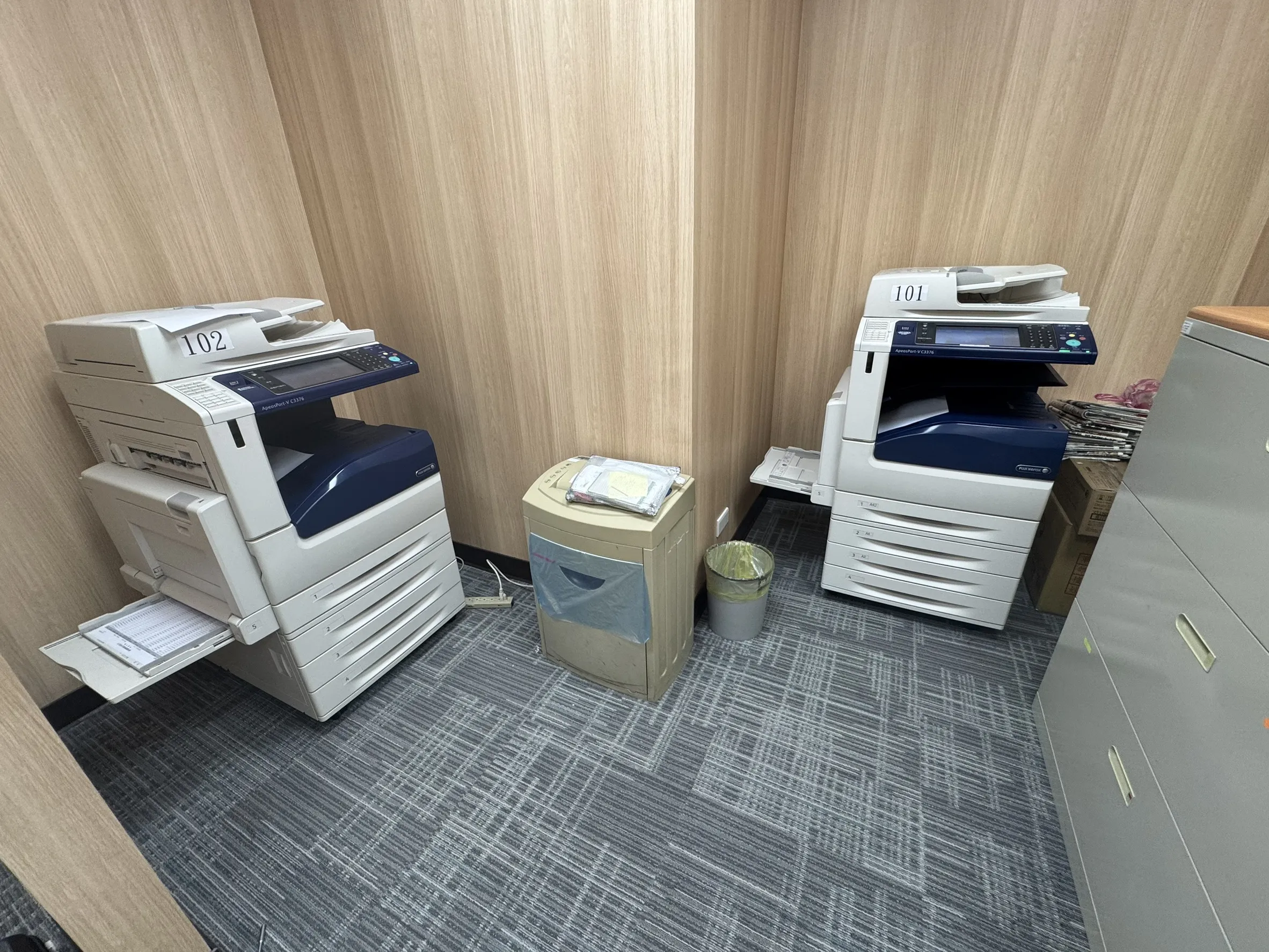 台北市中正區 建築業 租賃機型：FUJI XEROX V-C3376 合作期間：15年