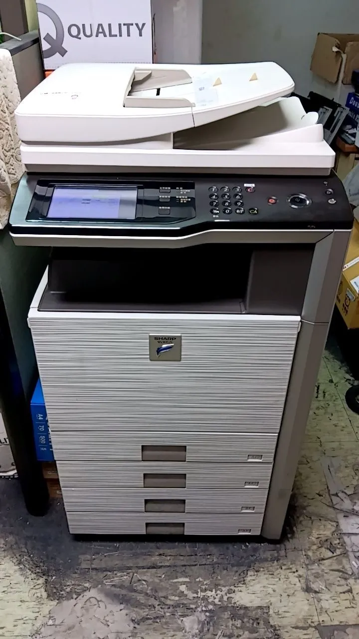 台北市中山區 報關業 租賃機型：SHARP MX-M502N 合作期間：22年