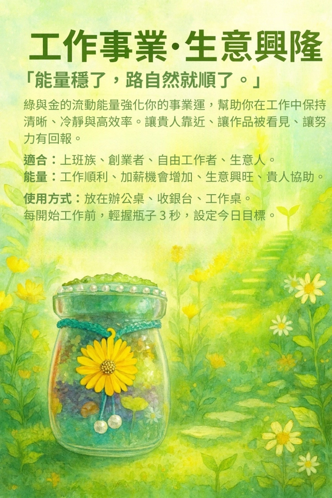 工作事業生意興隆