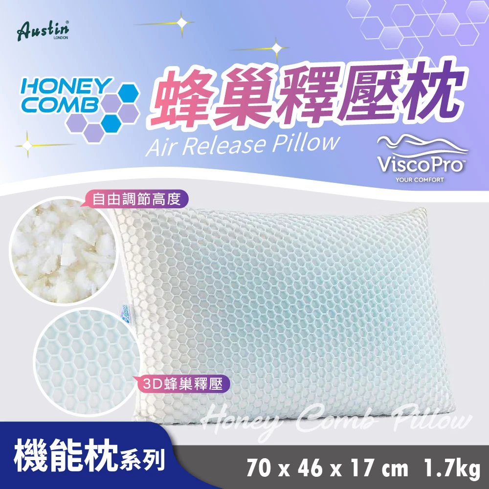 蜂巢釋壓枕｜機能枕