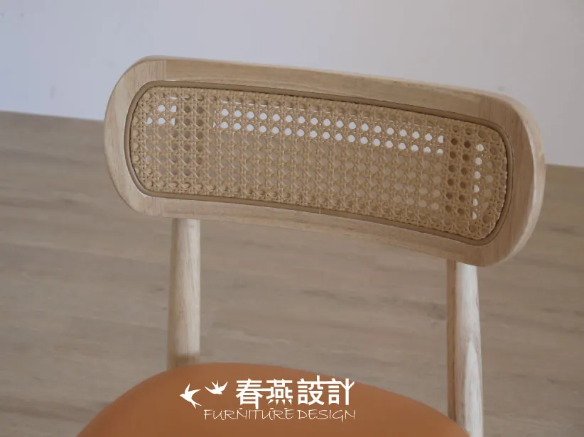 北歐實木橘皮餐椅 CH0045