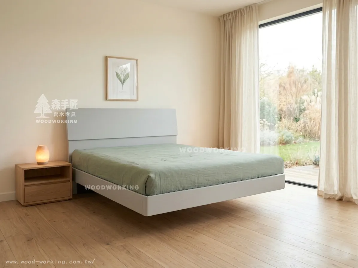 懸浮床(搭床頭片)-床架