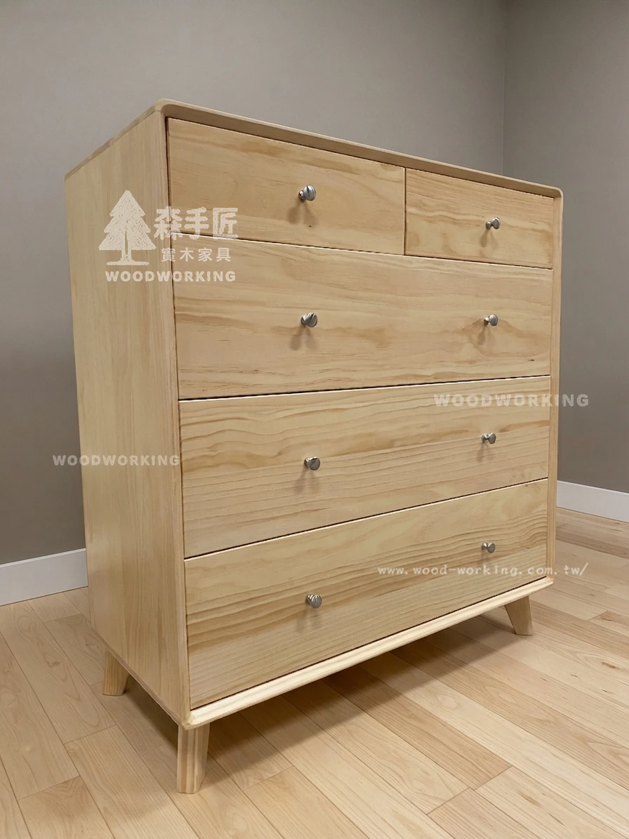 現代實木一-臥房系列(原木色)