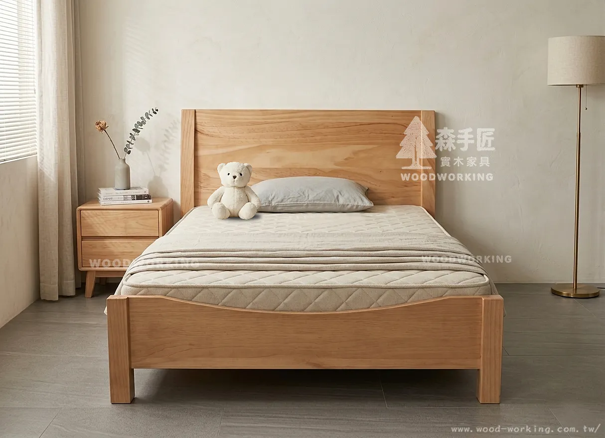 現代實木二-床架