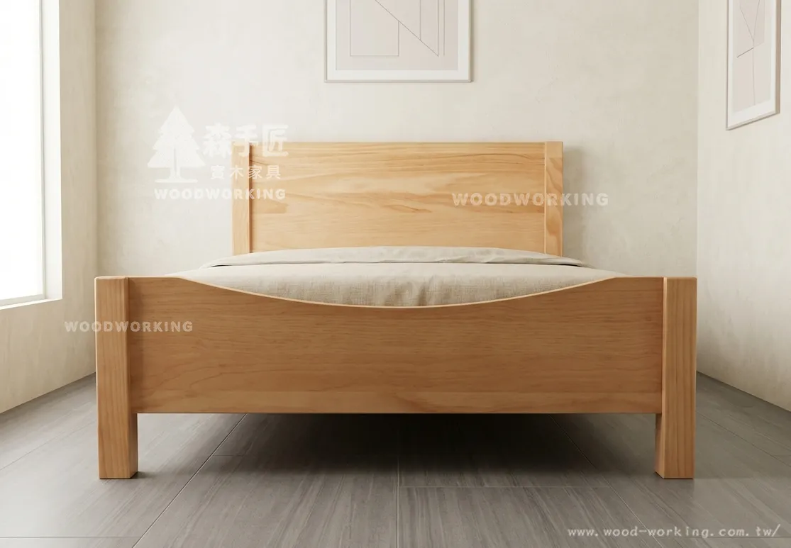 現代實木二-床架