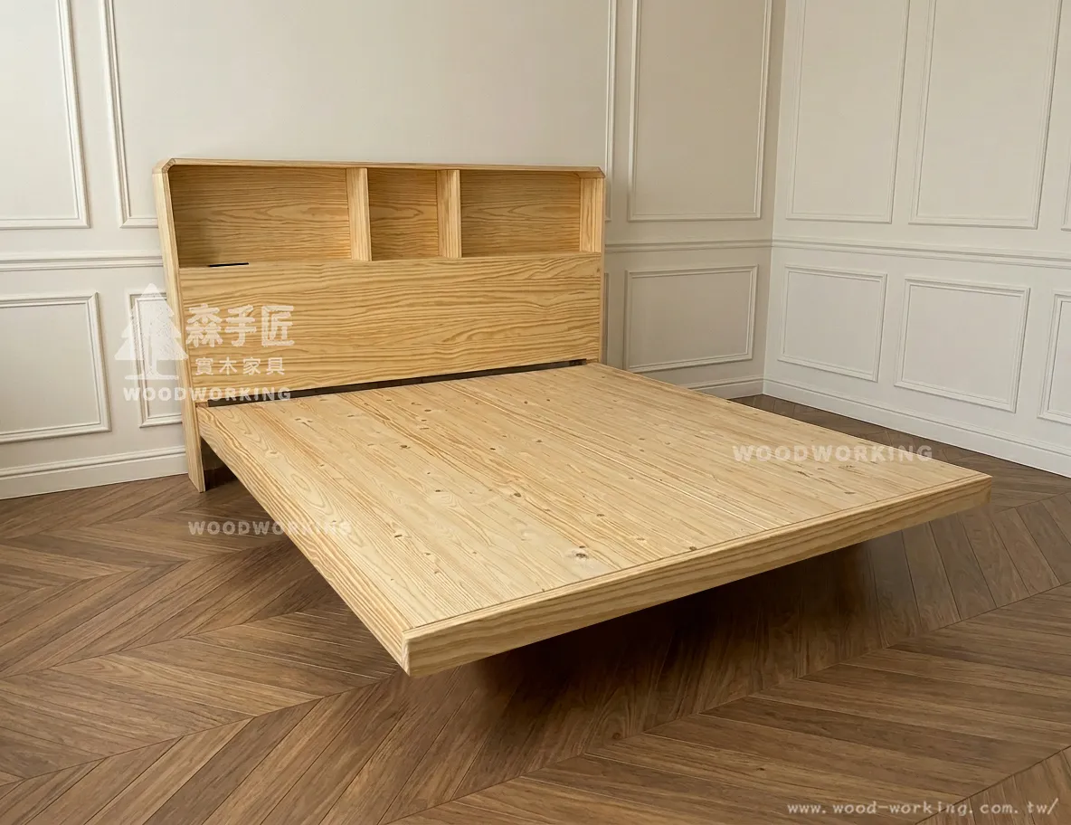 懸浮床(搭床頭片)-床架