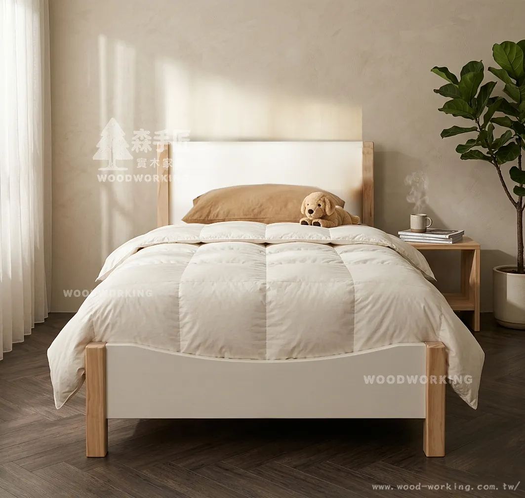 現代實木二-床架