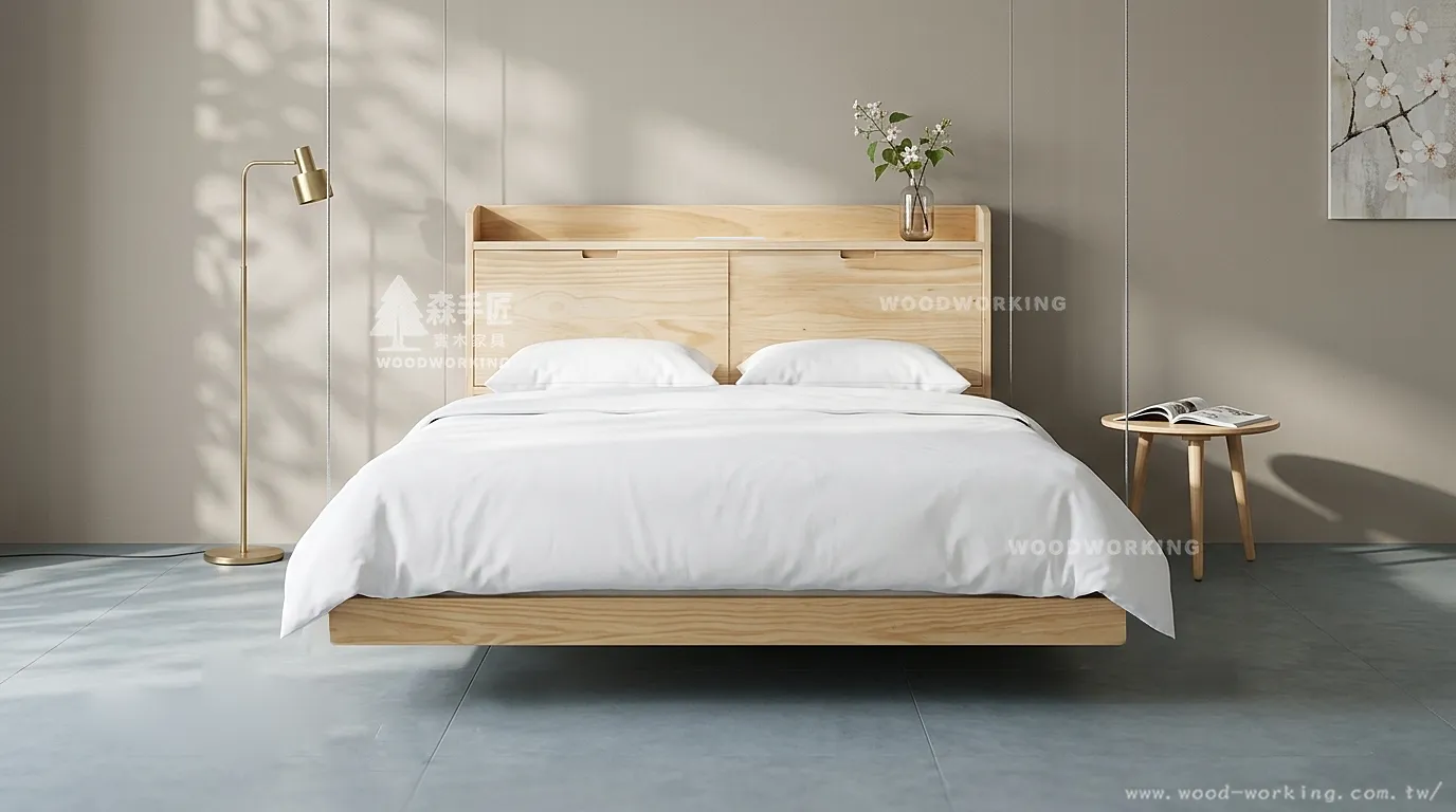 懸浮床(搭床頭片)-床架