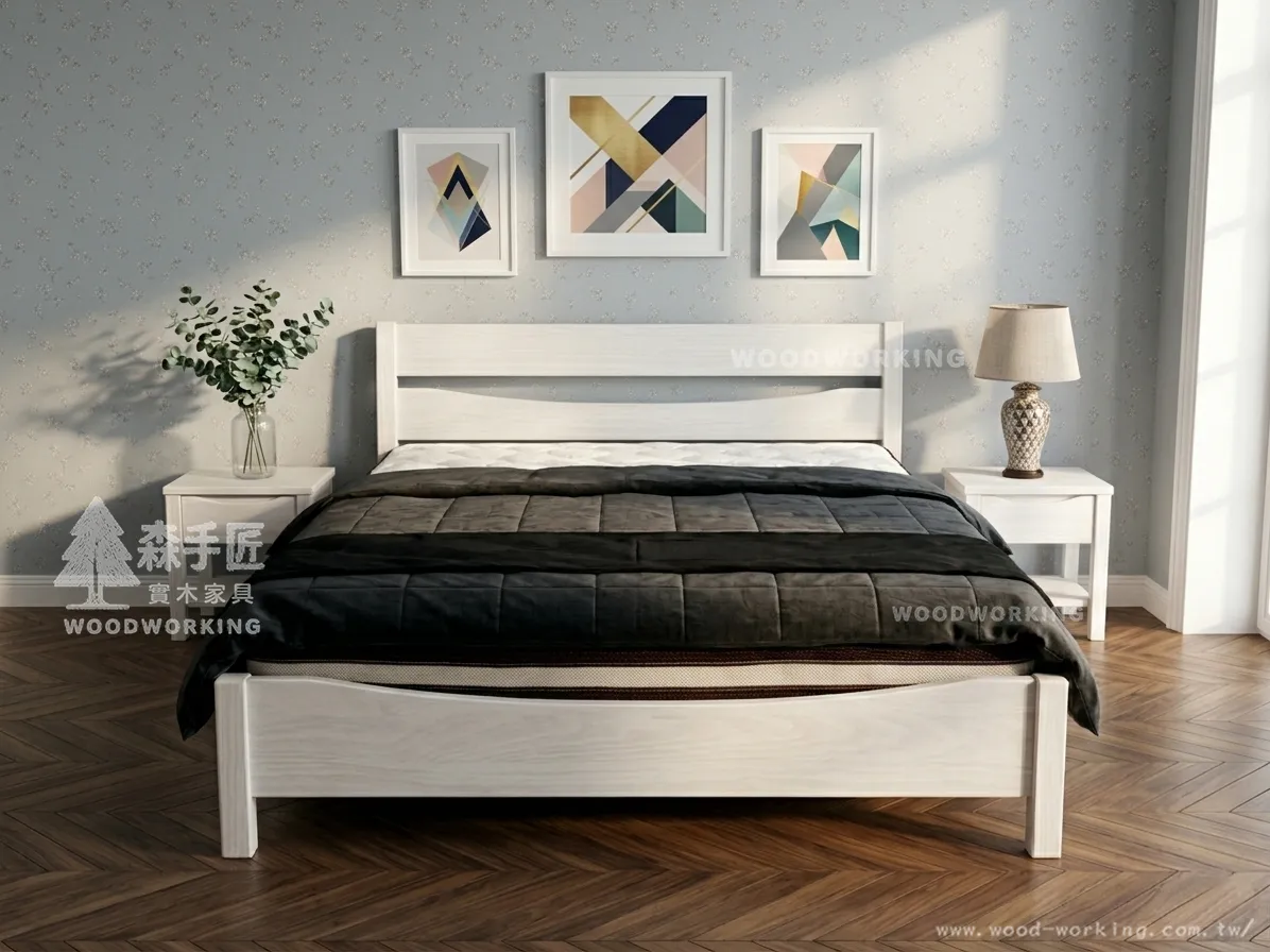 【雙人床】北歐怡情_鄉村鏤空床頭_水洗白-20260325