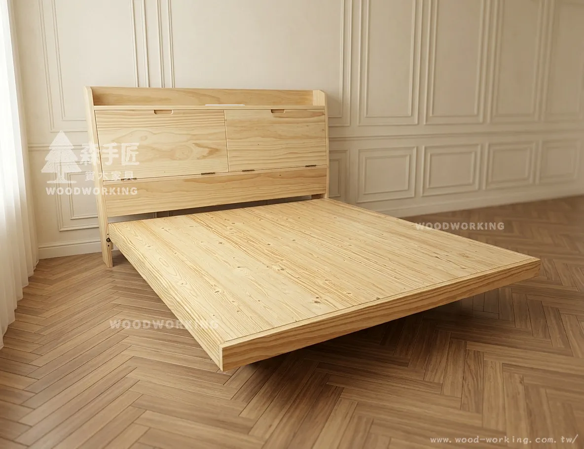 懸浮床(搭床頭片)-床架