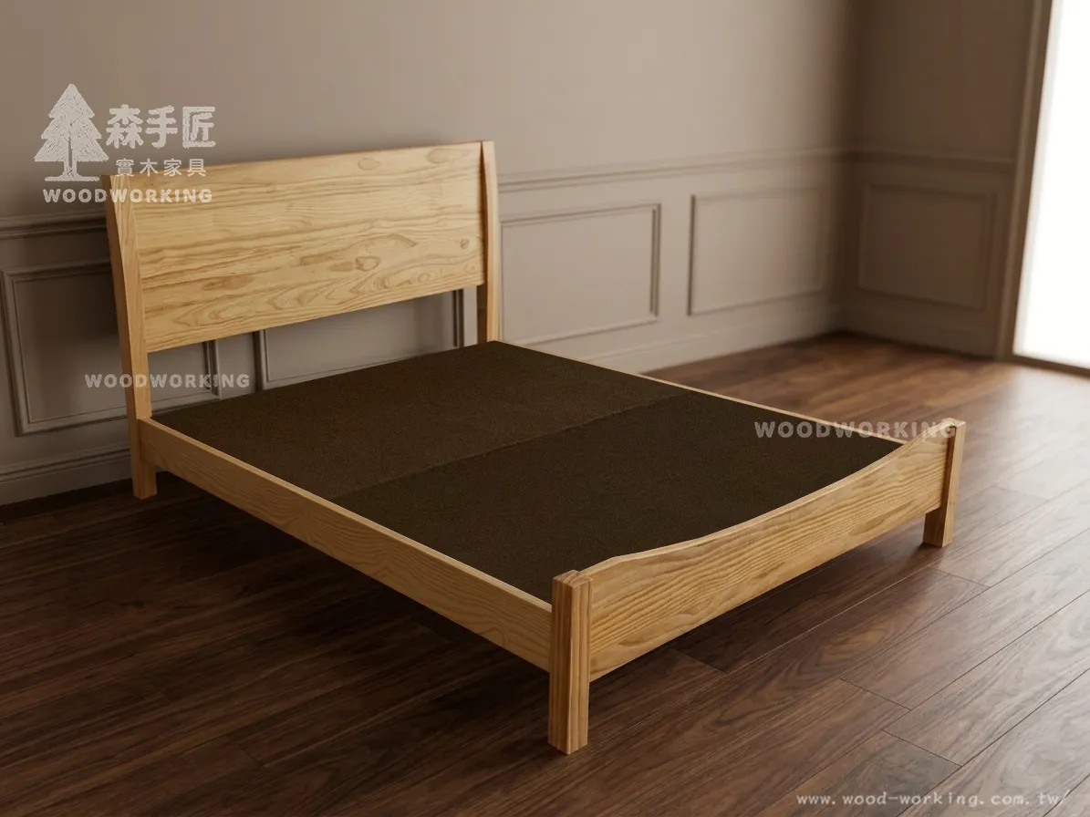 現代實木二-床架