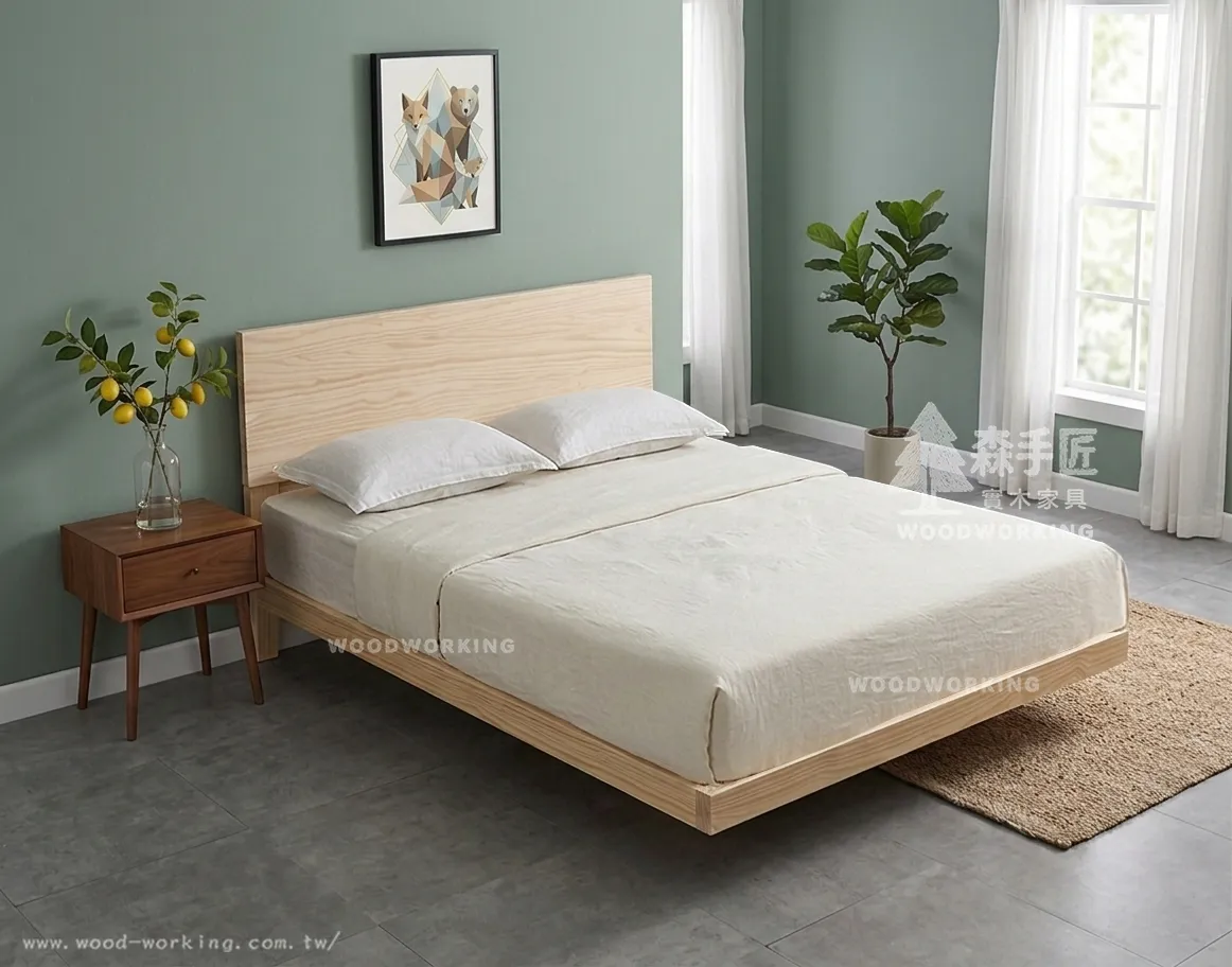 懸浮床(搭床頭片)-床架